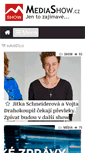 Mobile Screenshot of mediashow.cz